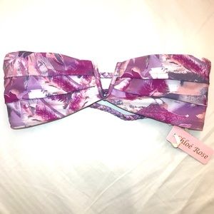 Chloe Rose Strapless Bikini Top